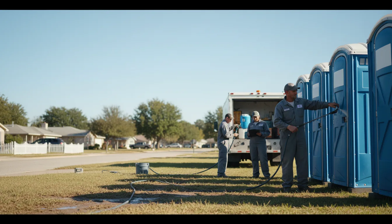 Long-Term Portable Toilet Rental in Wellington, CO near me
